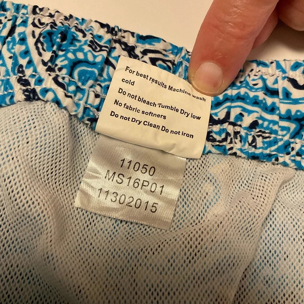 Peter Millar Men's Galapagos Paisley Swim Trunks, Sz XL - Picture 7 of 14